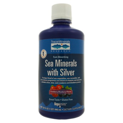 Sea Minerals with Silver by Trace Minerals Research