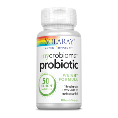 Mycrobiome Probiotic Weight Formula 50B Once Daily (F) by Solaray