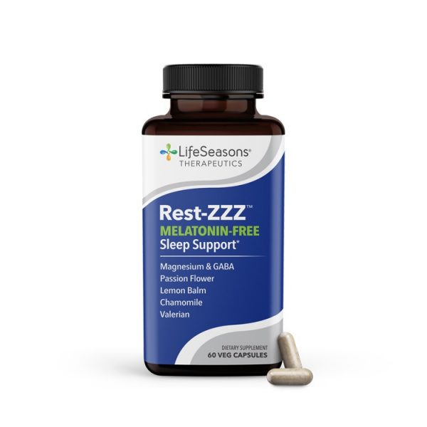Rest-ZZZ Melatonin-Free – Calming Sleep Support by LifeSeasons