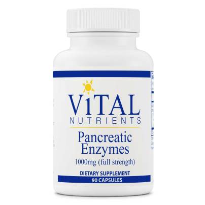 Pancreatic Enzymes 1000mg by Vital Nutrients