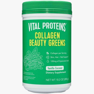 Collagen Beauty Greens Powder – Vanilla Coconut by Vital Proteins