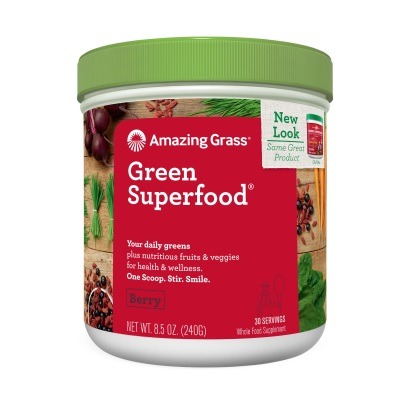 Greens Blend Superfood, Berry by Amazing Grass
